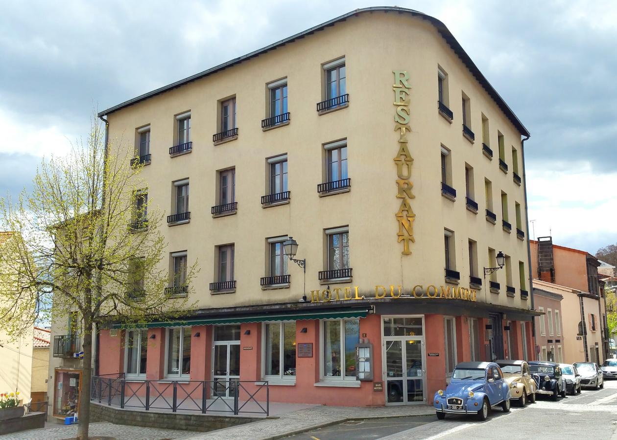 Logis Hotel Du Commerce Volvic Exterior foto